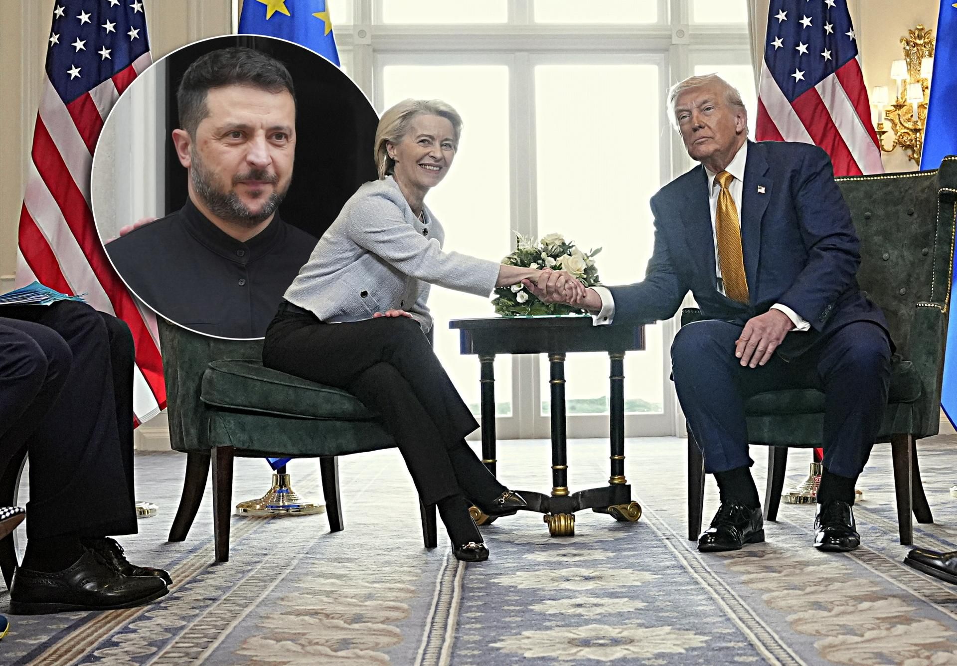 Von der Leyen z Zełenskim u Trumpa. Nagły ruch Europy