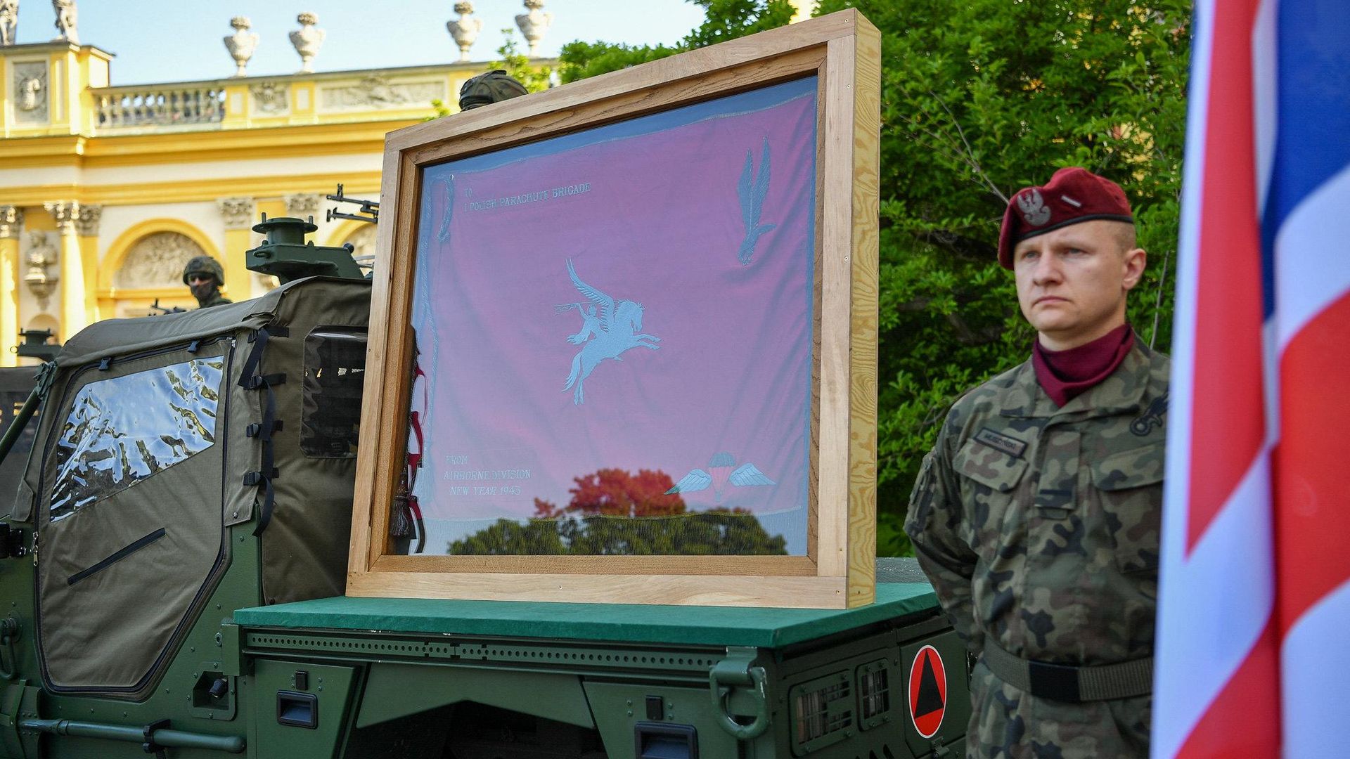 Uroczystość uhonorowania gen. bryg. Stanisława Sosabowskiego