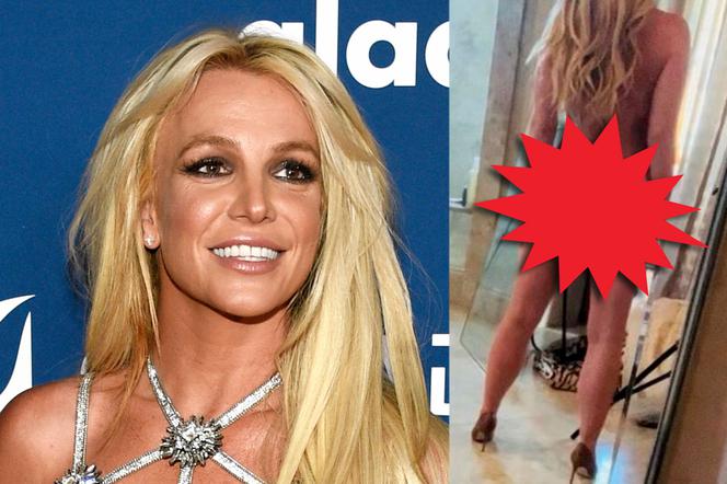Britney Spears pokazała gołą pupę! O staniku też zapomniała