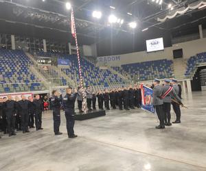 Zaprzysiężenie nowych policjantów