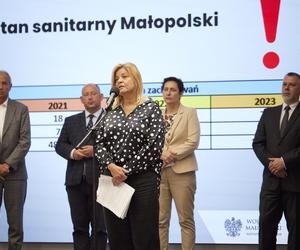 Wzrost liczby chorych na choroby zakaźne w Małpolsce