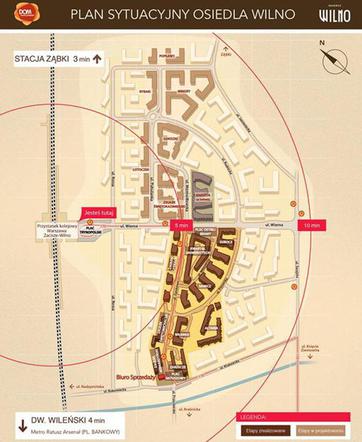 Plan osiedla Wilno II, Dom Development S.A. 