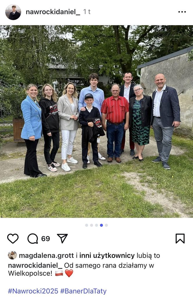 Daniel Nawrocki i jego dziewczyna, Magdalena Grott 