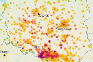 Całe południe Polski ma problem z bardzo niekorzystnymi wynikami