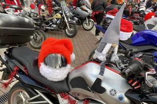 Motomikołaje w łódzkiej Manufakturze
