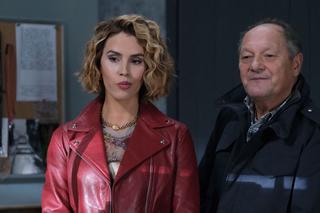 M jak miłość odc. 1715. Kama (Michalina Sosna), Olewicz (Tomasz Dedek)