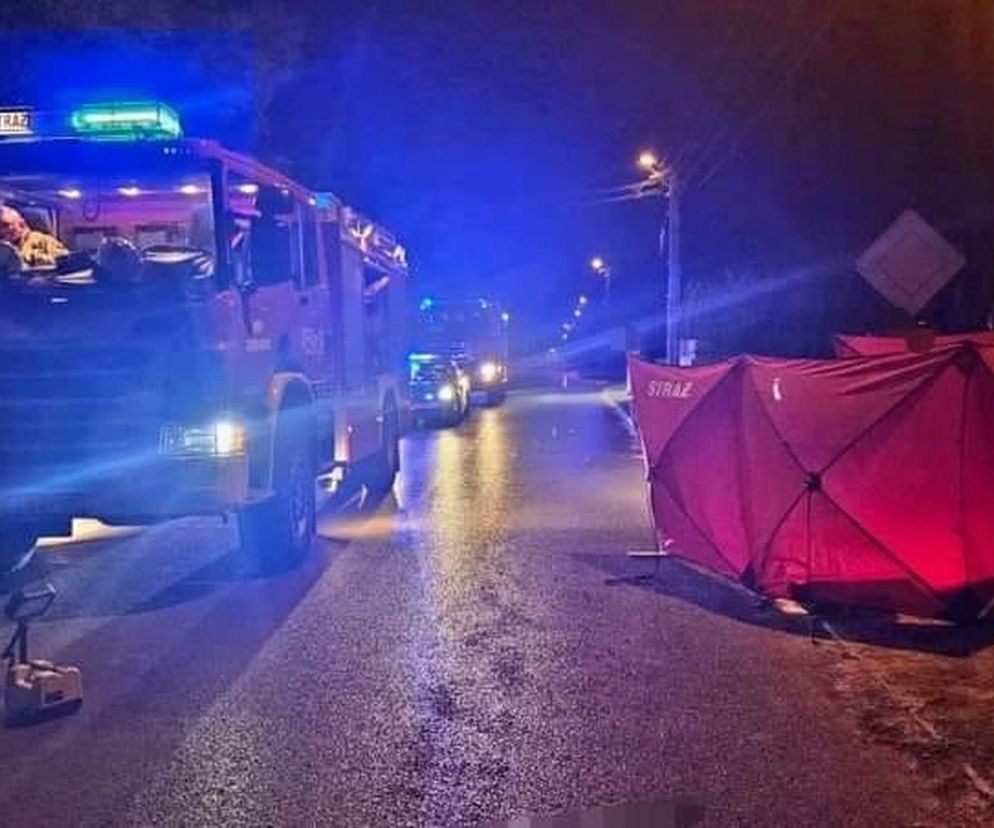 53-latek nie żyje. Tragiczny wypadek w Abramowie. Policjanci szukają kierowcy samochodu