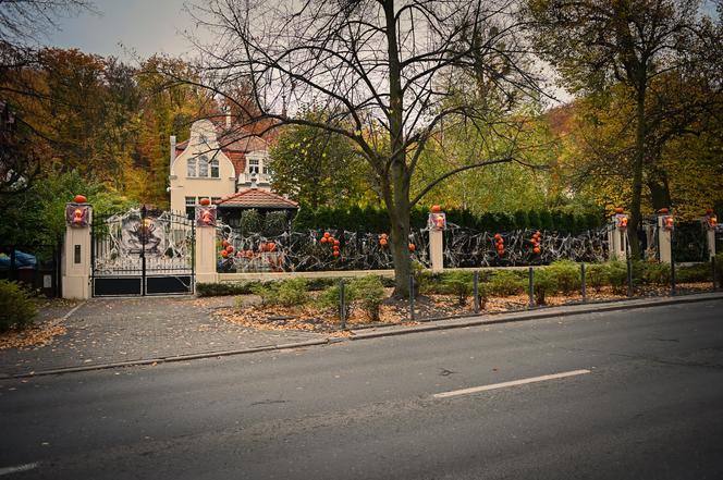 Gdańsk: Dom jak z horroru. Udekorowali budynek na helloween [ZDJĘCIA]