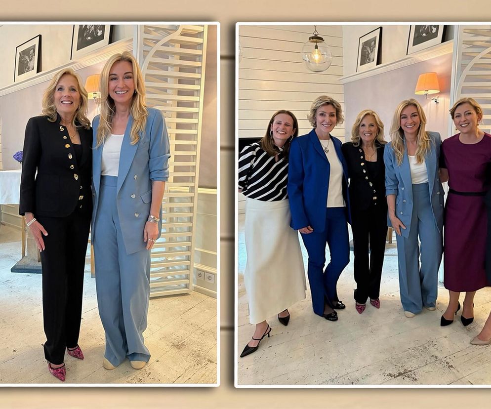 Martyna Wojciechowska spotkała się z Jill Biden