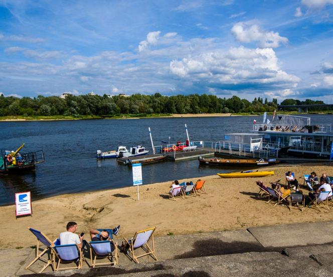 Plaża przy Płycie Desantu (Śródmieście)