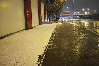 Pierwsze opady śniegu. Zobacz jak wyglądają Kielce w zimowej szacie