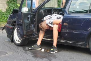 Pijany nastolatek spowodował wypadek