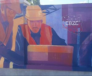 Nowy mural na Pogodnie