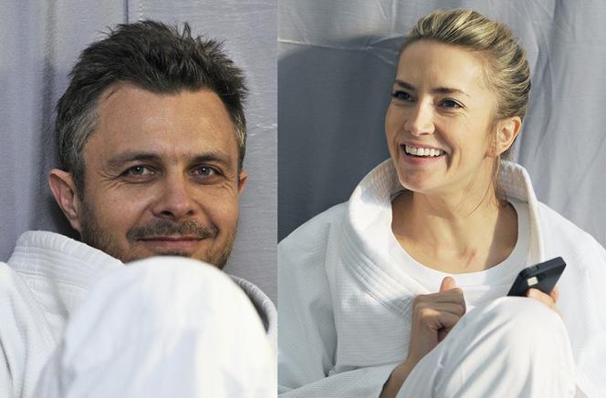 Na krawędzi 2 sezon. Marek Bukowski (Tomek Kamiński), Kamilla Baar (Lena Korcz)