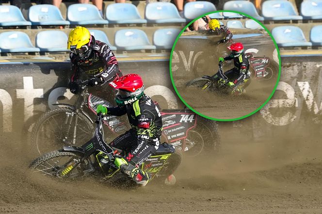 GP Polski w Gorzowie: Zderzenie Martina Vaculika i Kaia Huckenbecka