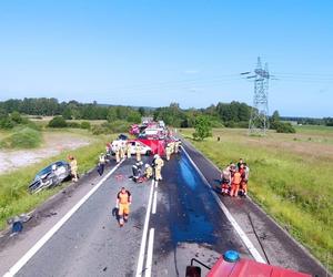 Wypadek śmiertelny na trasie numer 74 w miejscowości Przełom