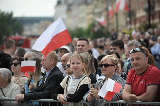 Uroczystości na pl. Zamkowym w Warszawie (3.05.2025)