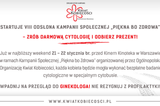 Startuje VIII odsłona Ogólnopolskiej Kampanii Społecznej „Piękna bo Zdrowa”