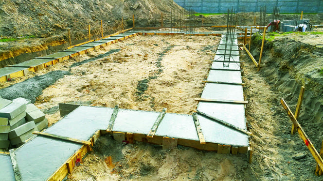 Betonowanie fundamentów