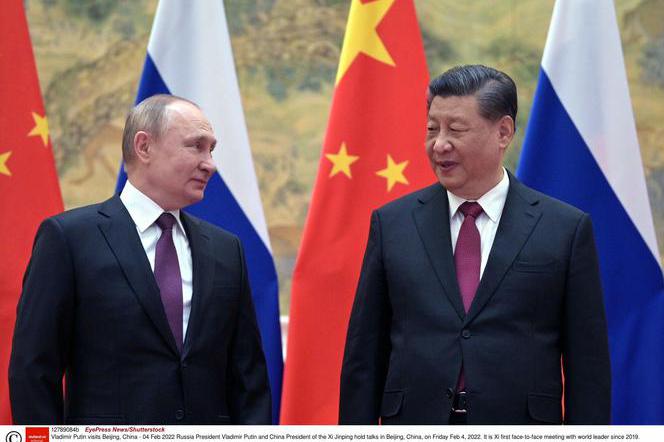 Władimir Putin i Xi Jinping