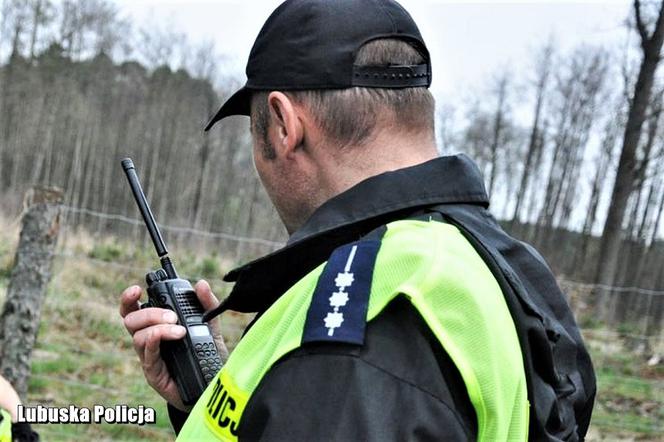 Policjanci ze Strzelec kilka godzin prowadzili akcję.