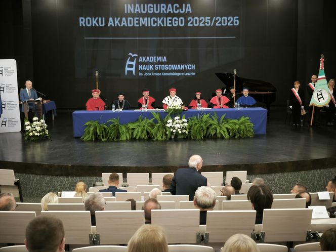 Inauguracja roku akademickiego w Akademii Nauk Stosowanych w Lesznie
