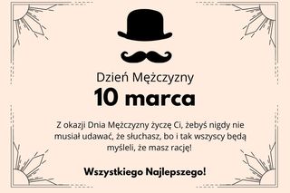 Dzień Mężczyzny - śmieszne życzenia i wierszyki