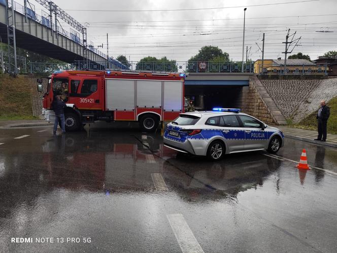 Burze i ulewy w Małopolsce