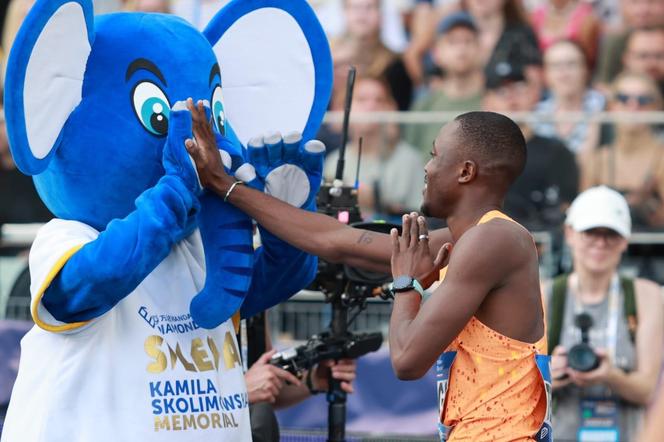 Sportowcy podczas Memoriału Kamili Skolimowskiej na Stadionie Śląskim