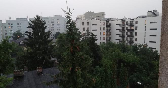 Wielka nawałnica w Warszawie