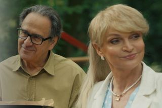 Barwy szczęścia odc. 3089. Małgorzata (Adrianna Biedrzyńska), Jerzy (Bronisław Wrocławski)