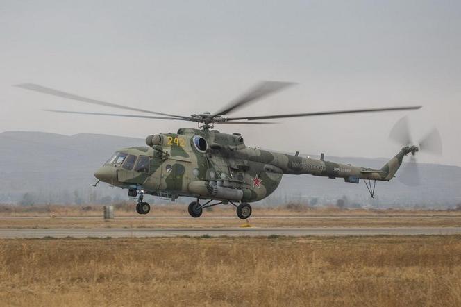 Rosyjski śmigłowiec Mi-8