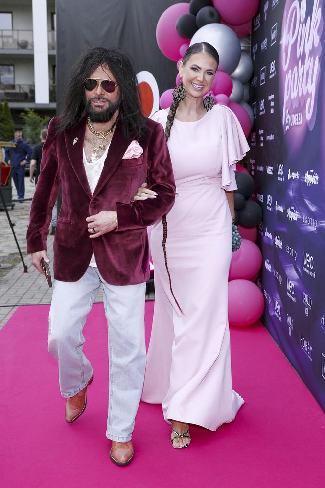 Maja i Krzysztof Rutkowscy na Pink Party