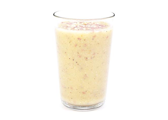 Koktajl z kiwi, gruszką i siemieniem lnianym