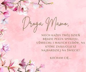 Życzenia od córki dla mamy