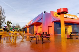 Taki widok na premierze Burgera Drwala w McDonalds. Wielkie zaskoczenie.