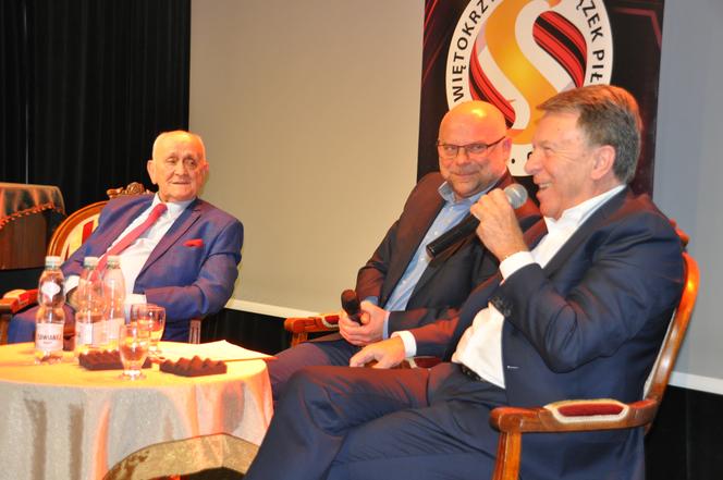 Andrzej Strejlau i Wojciech Gąssowski gościli w Kielcach