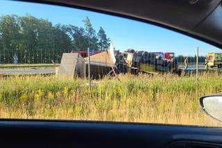 Śmiertelny wypadek na S8 niedaleko Oleśnicy. Trasa Wrocław - Warszawa zablokowana