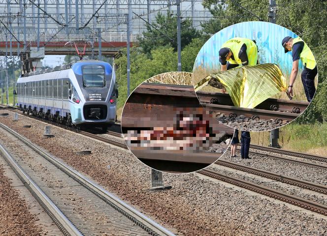 Makabra na torach w Ursusie. Pociąg śmiertelnie potrącił kobietę