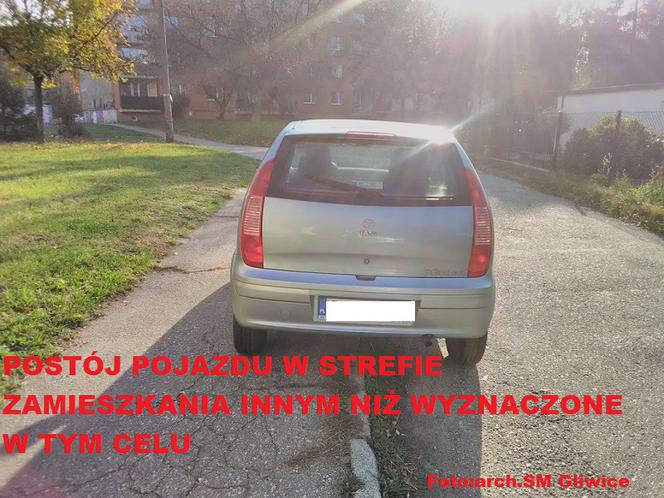 Mistrzowie parkowania z Gliwic! [ZDJĘCIA]