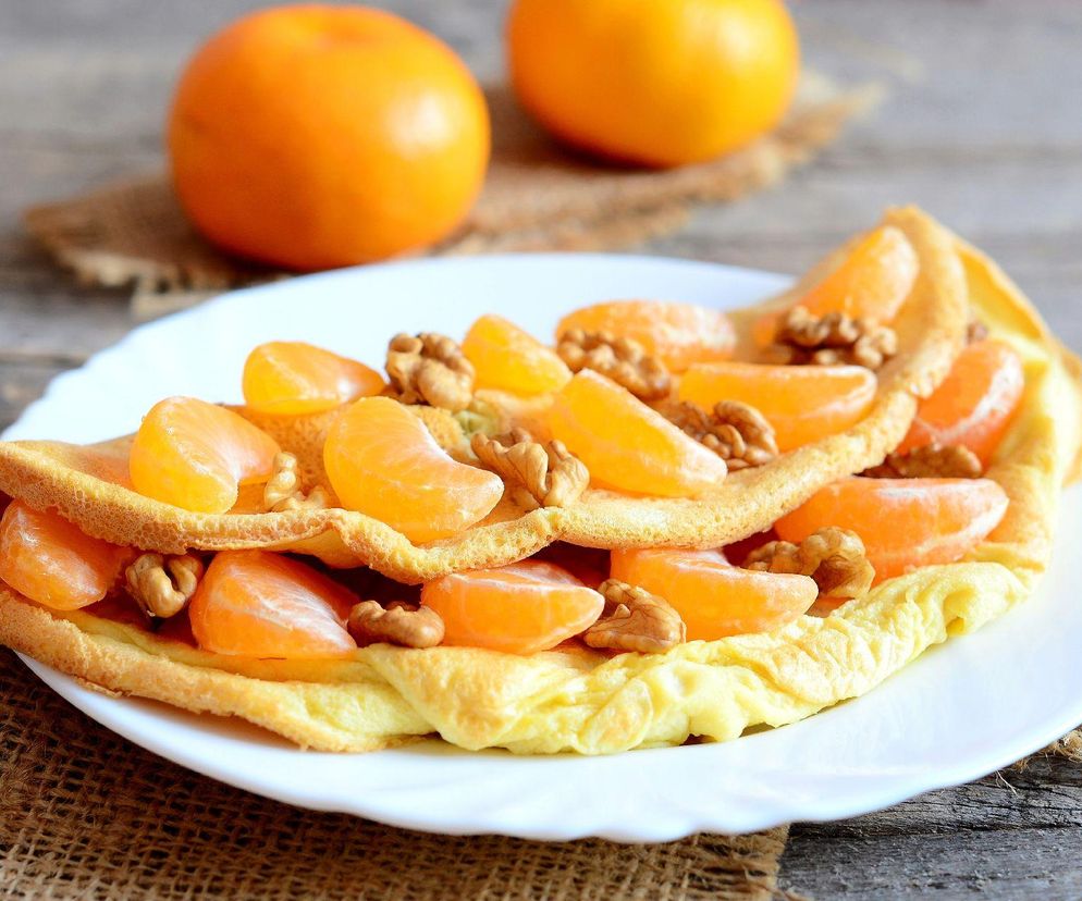 omlet z serka wiejskiego