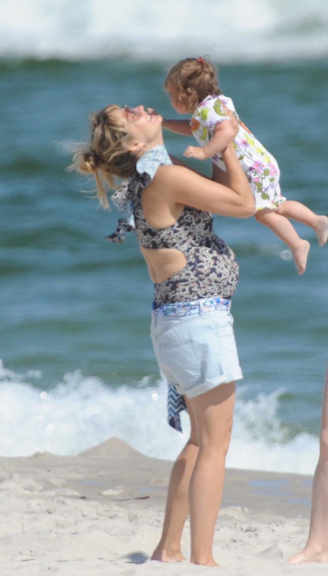 Małgorzata Socha wypoczywa z rodziną w Juracie