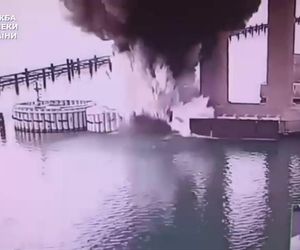 Ukraiński atak na most krymski