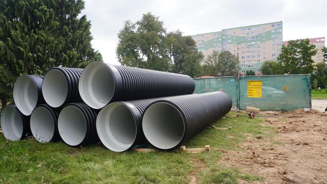 Park Kusocińskiego w Olsztynie będzie jeszcze piękniejszy. Zajrzeliśmy na plac budowy