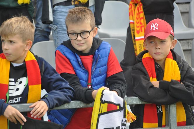 Korona Kielce - Lech Poznań. Zdjęcia kibiców na Exbud Arenie