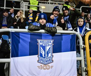 Arka Gdynia - Lech Poznań: Zdjęcia kibiców z meczu 15. kolejki PKO BP Ekstraklasy