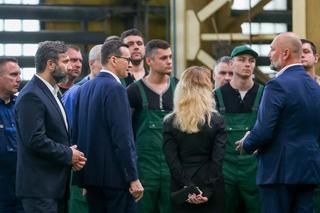 Wizyta premiera w Zakładzie Bumar Łabędy