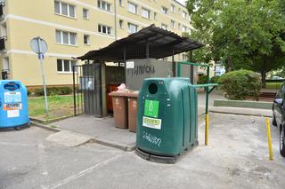 Altanka śmieciowa przy ul. Świętosławskiej 7