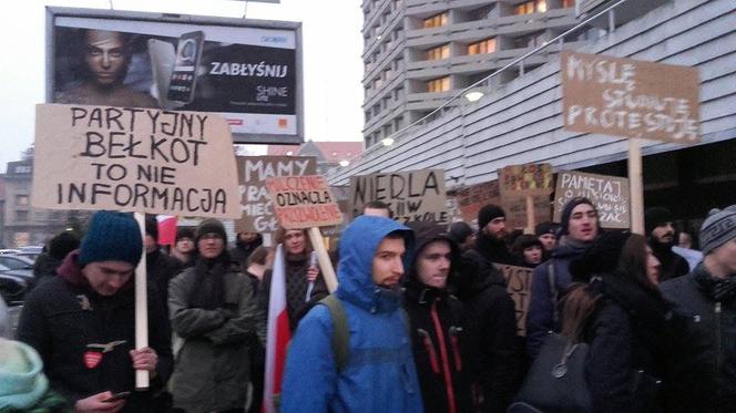 Protest studentów i studentek we Wrocławiu