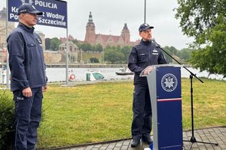 Otwarcie komisariatu wodnego na wyspie Bielawa